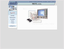 Tablet Screenshot of mefi.cz